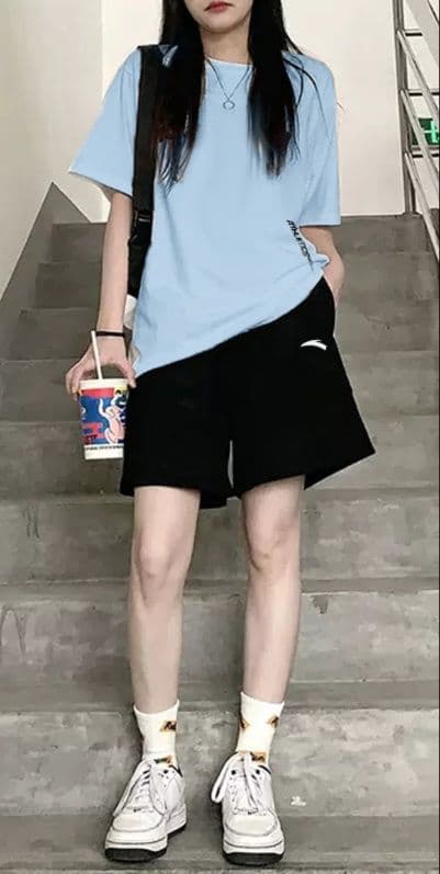 パンツセットアップ ショート シンプル快適
