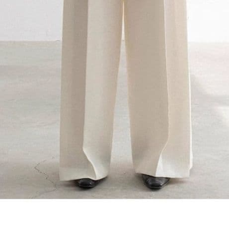 パンツセットアップ 洗練ペプラムジャケットセットアップ