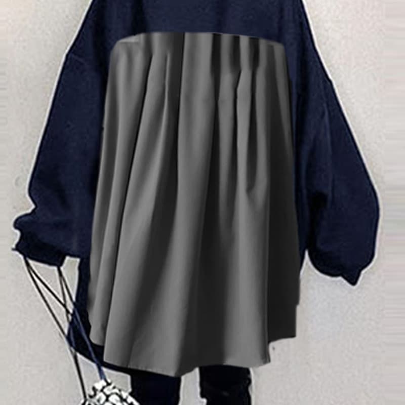 パンツセットアップ バックプリーツ切替ゆるトップスパンツセット