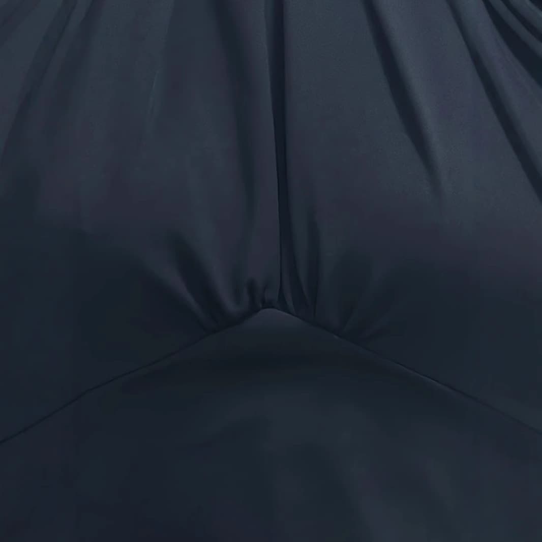 パンツセットアップ バックオープン ホルターネック ワイドパンツセット