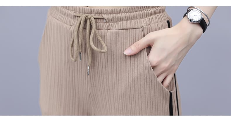 パンツセットアップ 三点セット プレッション ワイドパンツ