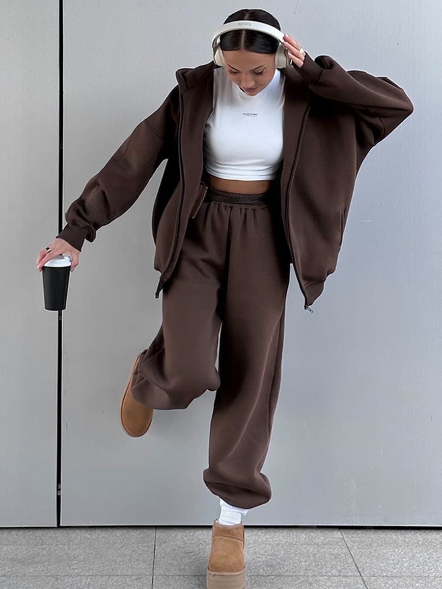 パンツセットアップ ゆったりくつろぎパンツセットアップ