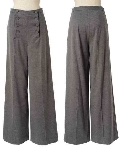 パンツセットアップ 斜めデザイン アシンメトリージャケットセット