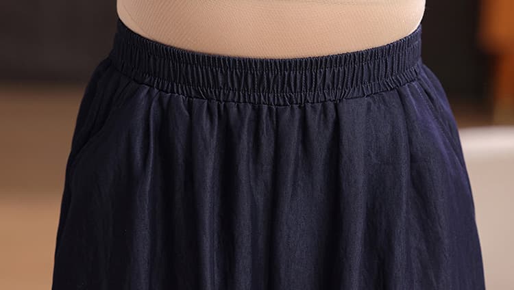 パンツセットアップ 上品な縞模様ウエストリボン付きパンツセットアップ