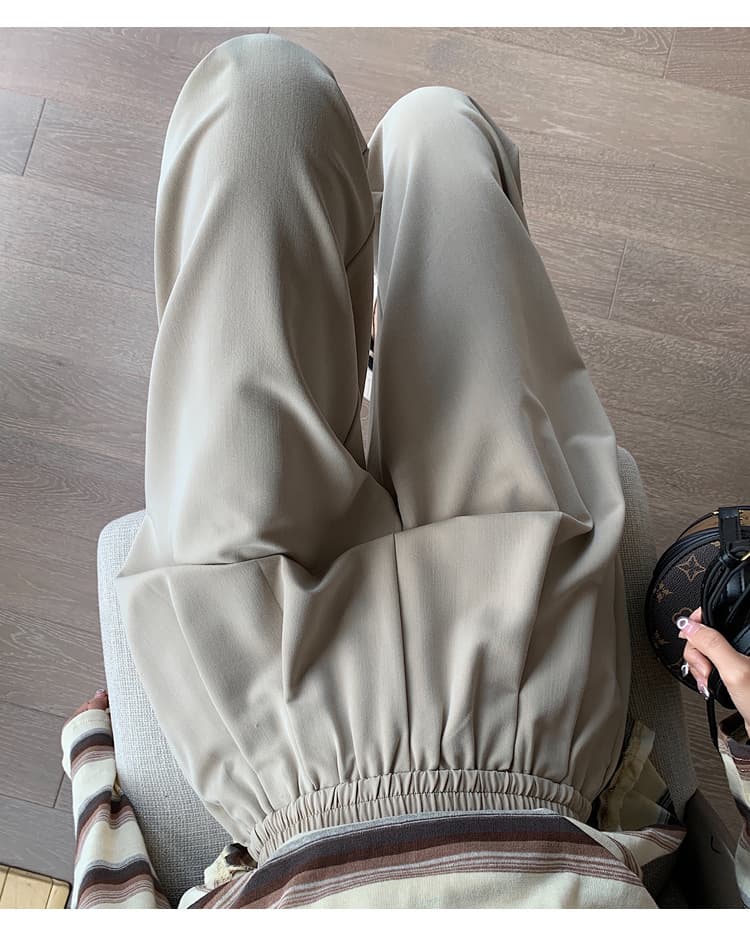 パンツセットアップ ゆったりシルエット美脚パンツ