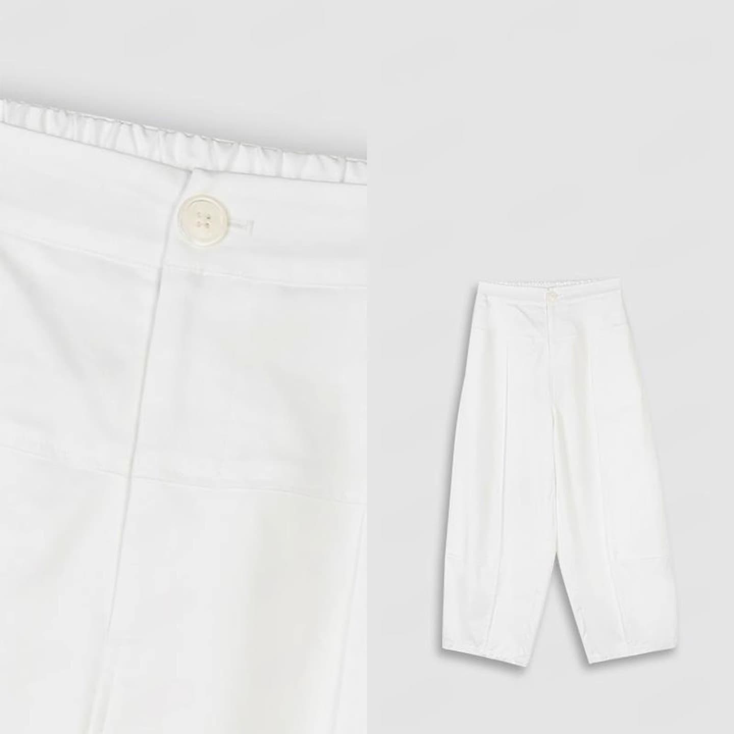 パンツセットアップ すっきりシルエットワイドパンツ