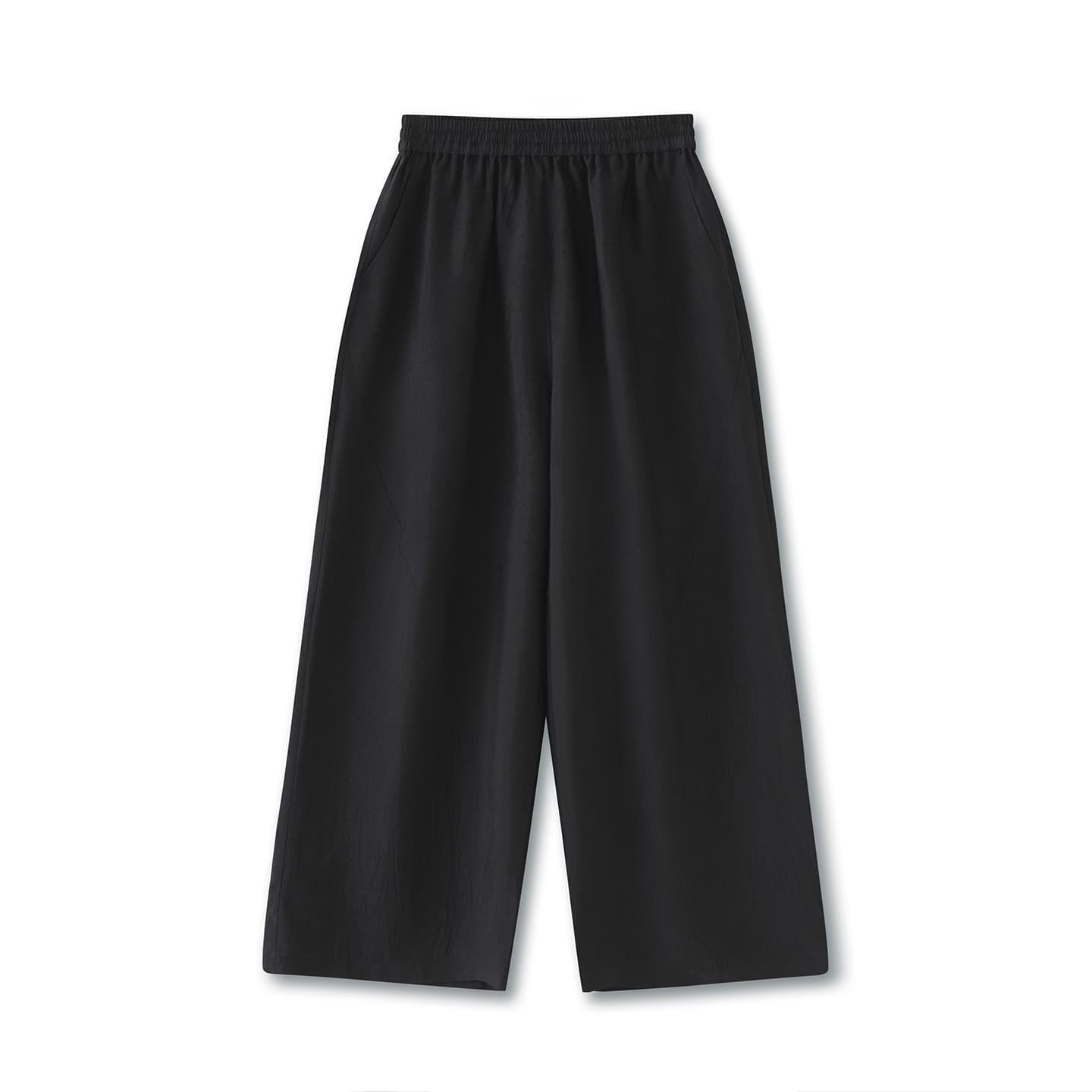 パンツセットアップ 花柄トップス×ワイドパンツセットアップ