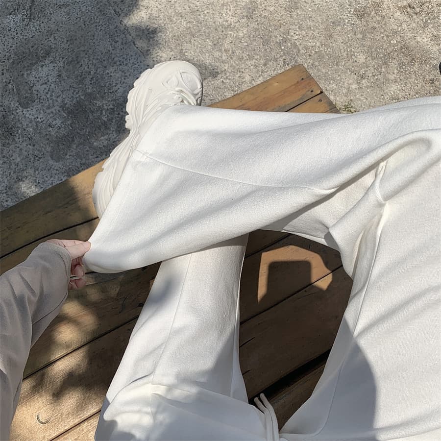 パンツセットアップ フレアシルエット ワイドパンツ