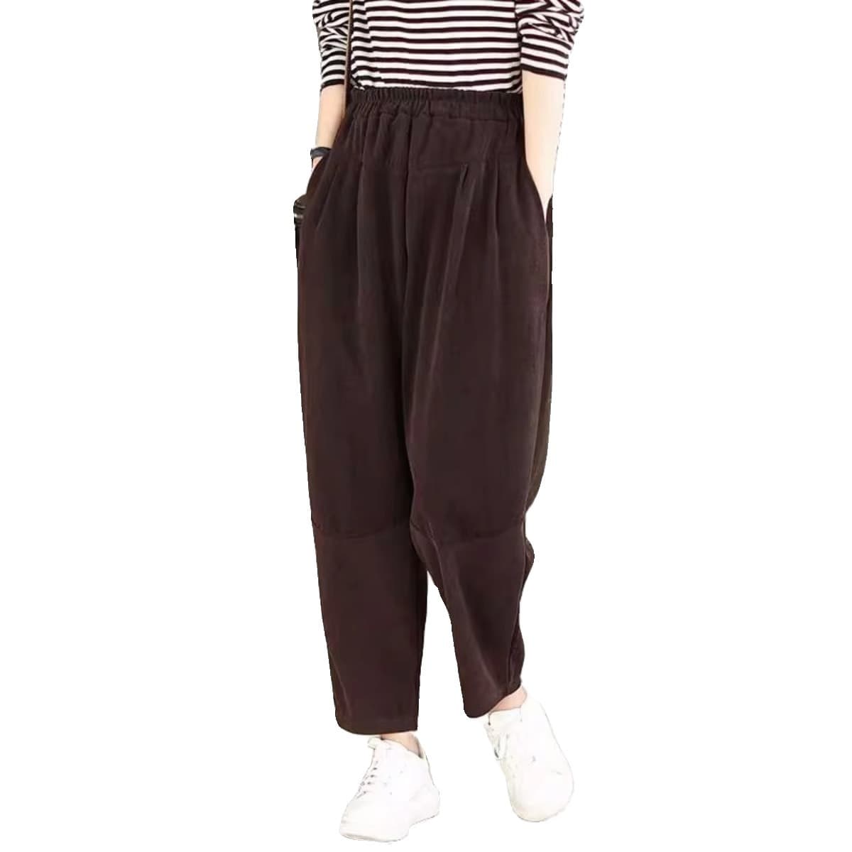 パンツセットアップ ゆったりリラックスワイドパンツ
